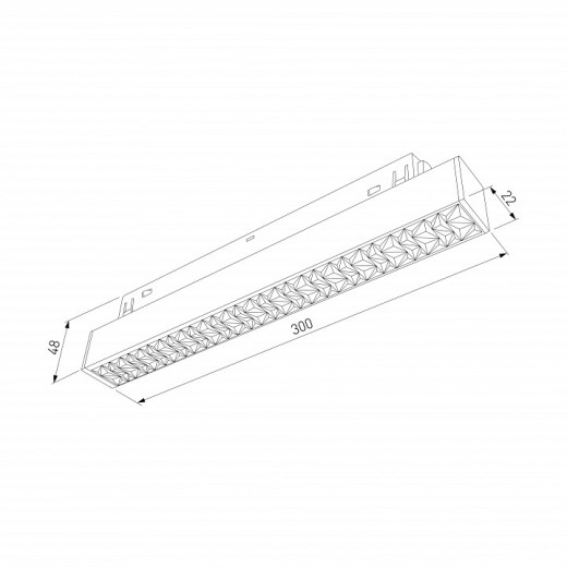 Встраиваемый светильник Elektrostandard Slim Magnetic 85530/01