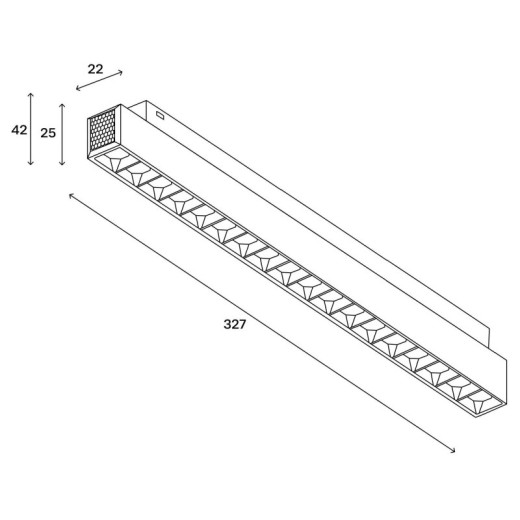 Встраиваемый светильник Hesby Lighting ElDeko HSBL_0277