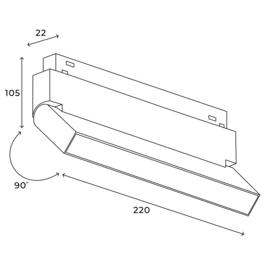 Накладной светильник Hesby Lighting ElDeko HSBL_0279