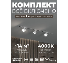 Комплект трековый Hesby Lighting Skylite №13 HSBL_kompl_S013_VI1W4K