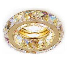 Встраиваемый светильник Ambrella Light Crystal K112 K112 PR/G
