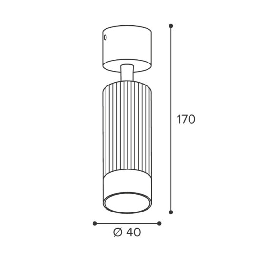 Светильник на штанге Wolta Shell WSL-MR11/S16BG