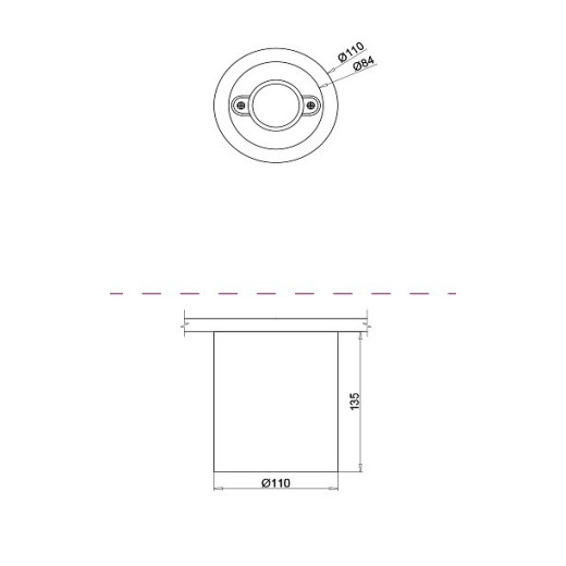 Накладной светильник Maytoni Technical Conik gyps C001CW-01W