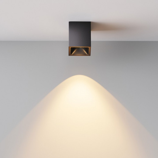 Накладной светильник Maytoni Technical Alfa LED C065CL-8W2.7K-SQ-B