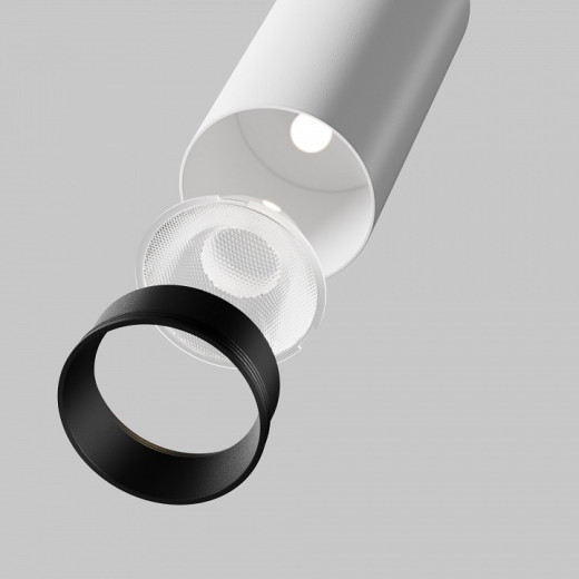 Светильник на штанге Maytoni Technical FOCUS LED C055CL-L12W2.7K-SS-W