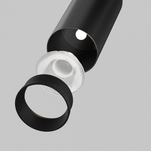 Светильник на штанге Maytoni Technical FOCUS LED C055CL-L12W2.7K-SS-B