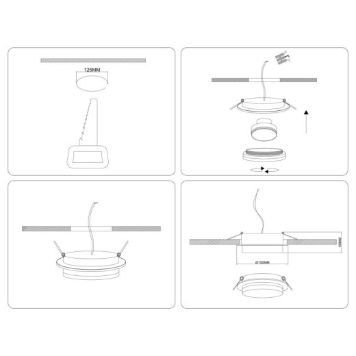 Накладной светильник Ambrella Light TU TU5215