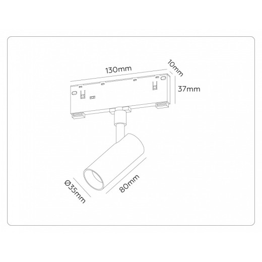 Светильник на штанге Ambrella Light TRACK SYSTEM GL2301