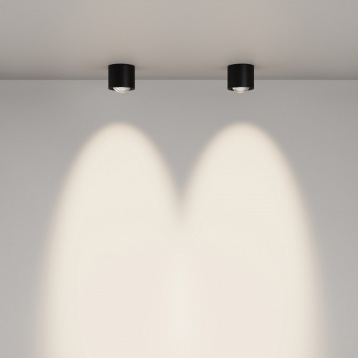 Накладной светильник Lens C217CL-15W4K-B