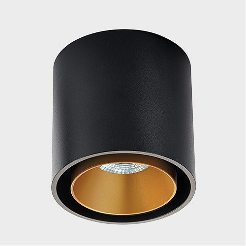 Накладной светильник Italline SKY SKY black + SKY R gold