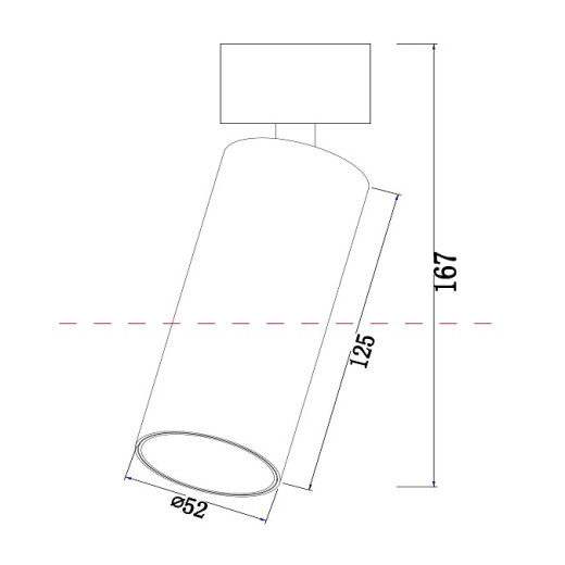 Накладной светильник Maytoni Focus LED C055CL-L12B3K