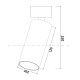 Накладной светильник Maytoni Focus LED C055CL-L12B3K