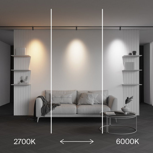 Светильник на штанге Maytoni Technical Focus Led TR243-4-5WTW-DD2-B