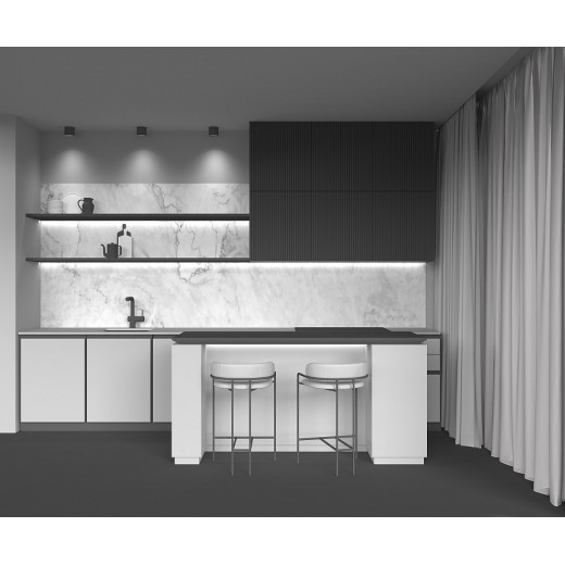Накладной светильник Maytoni Technical Alfa LED C064CL-01-15W3K-D-RD-B