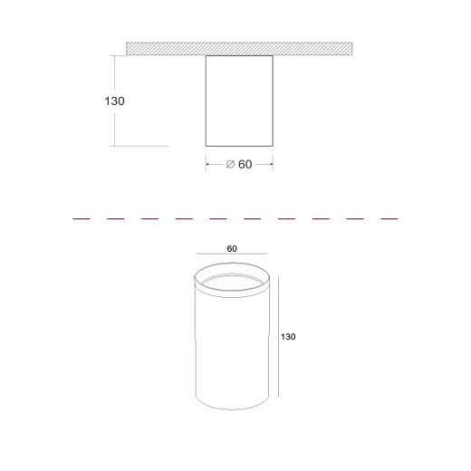 Накладной светильник Maytoni Focus C010CL-01CH