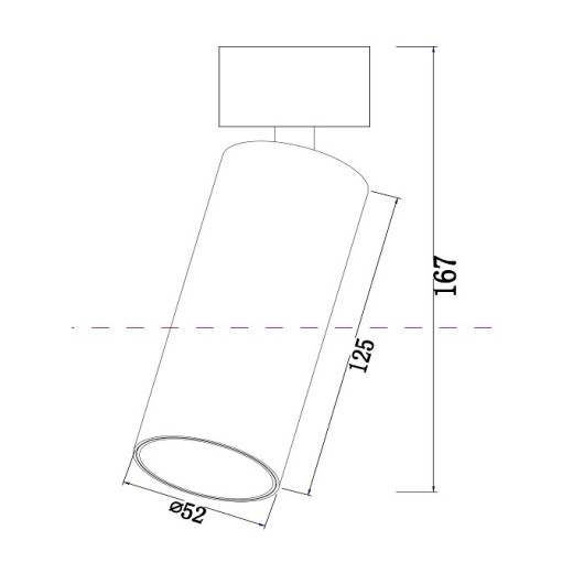 Накладной светильник Maytoni Focus LED C055CL-L12W3K
