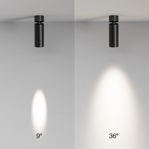 Светильник на штанге Maytoni Technical FOCUS LED C055CL-L12W4K-SS-B