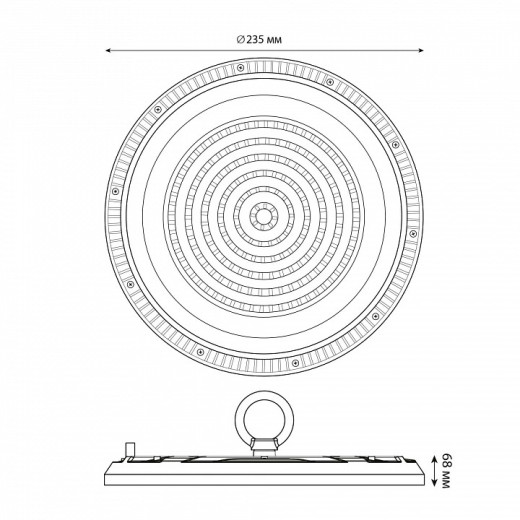 Подвесной светильник Uniel ULY-U37D UL-00012784