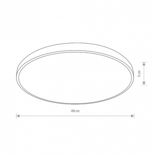 Накладной светильник Nowodvorski Agnes Round Led Pro 10974