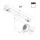 Светильник на штанге Maytoni Technical Focus LED TR032-2-5W3K-S-B