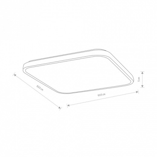Накладной светильник Nowodvorski Agnes Square Led Pro 10987