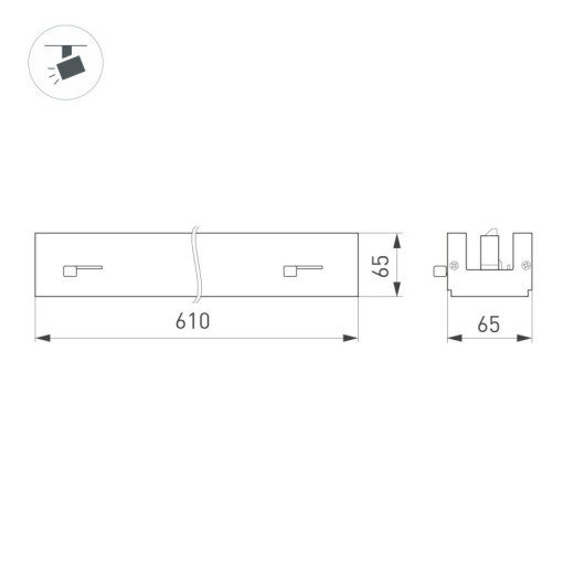 Встраиваемый светильник Arlight LGD-LUNGO 064243