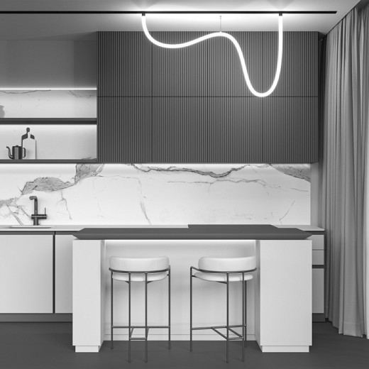 Подвесной светильник Maytoni Technical Tau TR101-2-50W4K-B