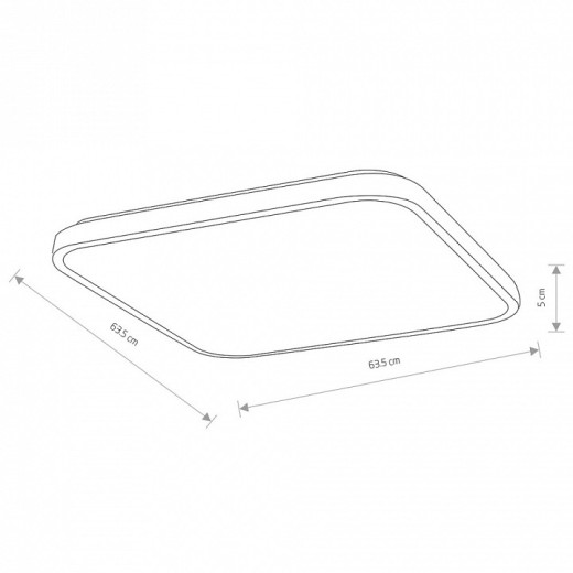 Накладной светильник Nowodvorski Agnes Square Led Pro 10988