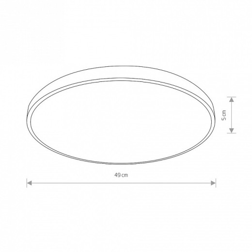 Накладной светильник Nowodvorski Agnes Round Led Pro 10980