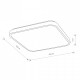 Накладной светильник Nowodvorski Agnes Square Led Pro 10992