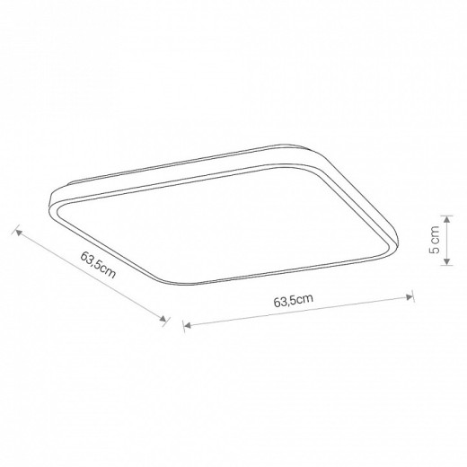 Накладной светильник Nowodvorski Agnes Square Led Pro 10993