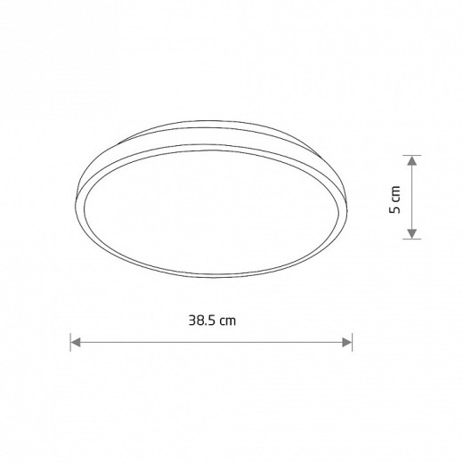 Накладной светильник Nowodvorski Agnes Round Led Pro 10972