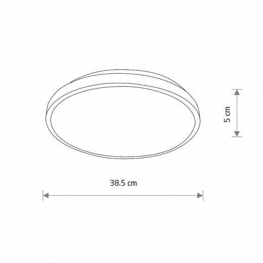 Накладной светильник Nowodvorski Agnes Round Led Pro 10978