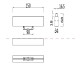 Накладной светильник Maytoni Technical BASIS TR012-2-7W4K-W