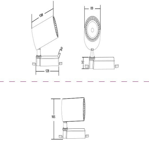 Светильник на штанге Maytoni Technical Vuoro TR003-1-30W4K-W