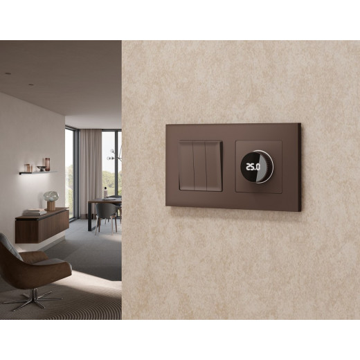 Терморегулятор электромеханический для теплого пола без рамки Ambrella Volt ALFA MA635810