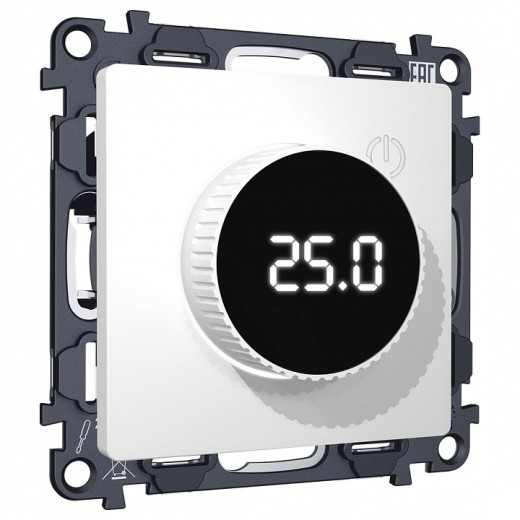 Терморегулятор электромеханический для теплого пола без рамки Ambrella Volt ALFA MA125810