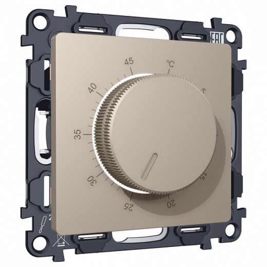 Терморегулятор электромеханический для теплого пола без рамки Ambrella Volt ALFA MA365710