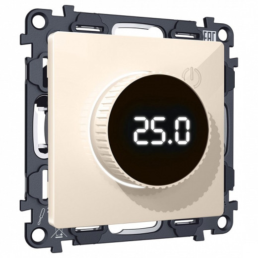 Терморегулятор электромеханический для теплого пола без рамки Ambrella Volt ALFA MA305810