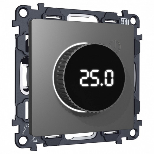 Терморегулятор электромеханический для теплого пола без рамки Ambrella Volt ALFA MA655810