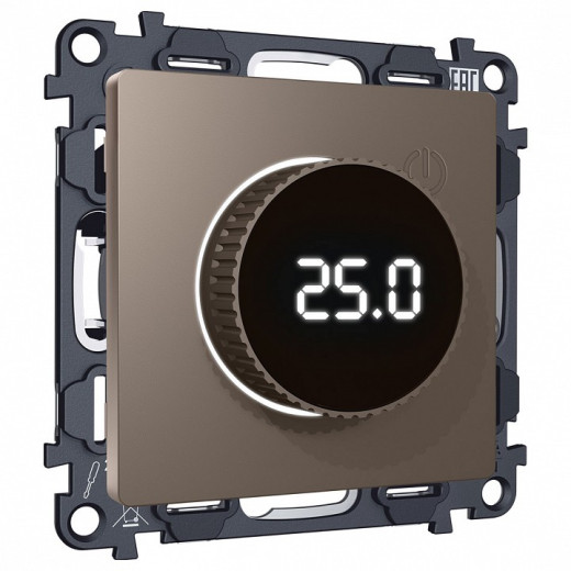 Терморегулятор электромеханический для теплого пола без рамки Ambrella Volt ALFA MA635810