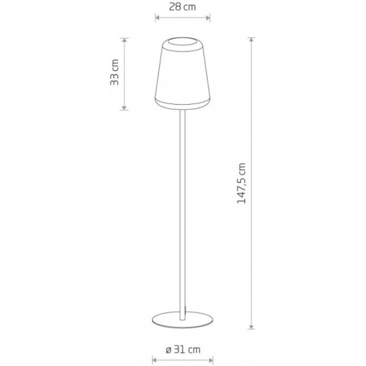 Торшер Nowodvorski Patio 10105