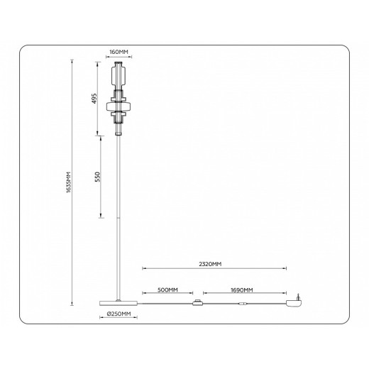 Торшер Ambrella Light LH LH53132