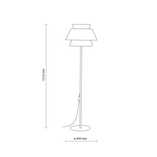 Торшер TK Lighting Kalum 16225 Kalum
