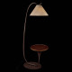 Стол журнальный с торшером Loft it Charlotte 10568F Brown