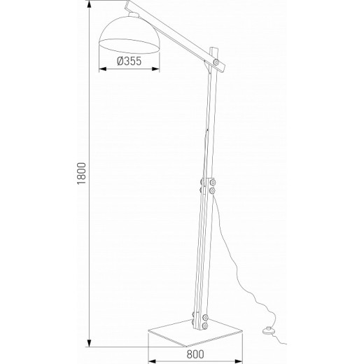 Торшер TK Lighting Oslo 6319 Oslo