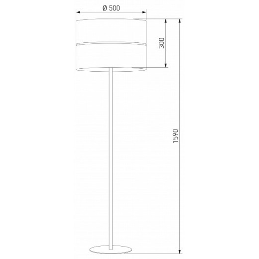 Торшер TK Lighting Linobianco 5241 Linobianco