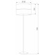 Торшер TK Lighting Linobianco 5241 Linobianco