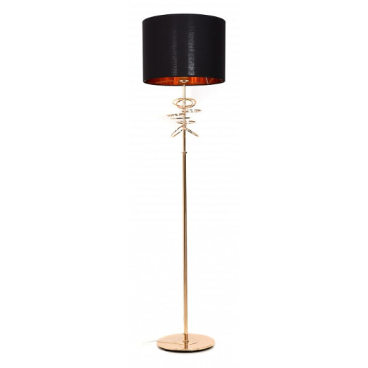 Торшер LUMINA DECO Milari LDF 5530 F.GD+BK
