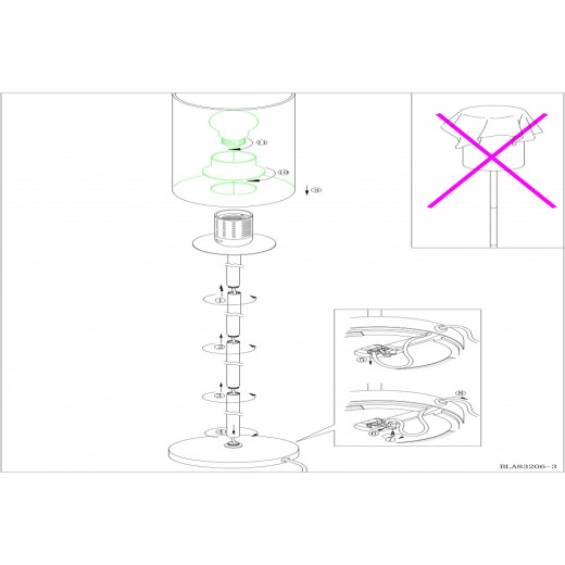 Торшер Eglo ПРОМО Troy 3 85982
